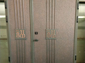 铸铝大门	